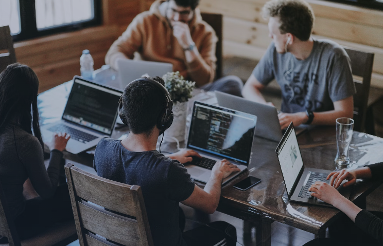 Signature AI Labs presentation in a boardroom setting